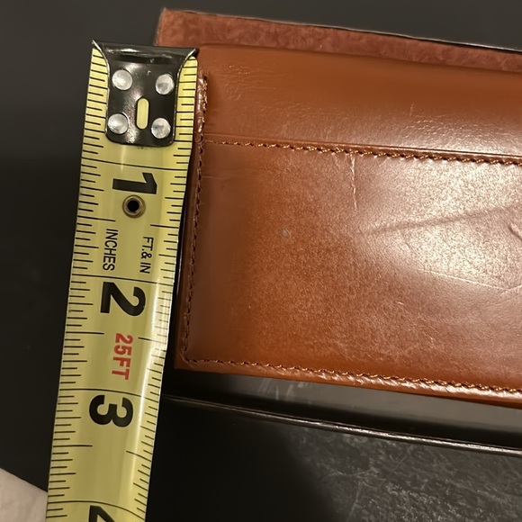 FASSO ELBA  NEW WALLET NEVER WORN TRIFOLD - Picture 2 of 9